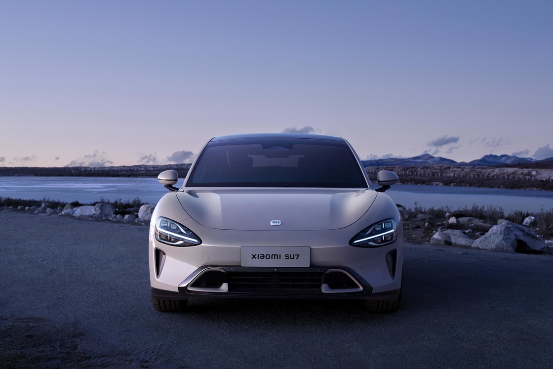 Sedan Type Mode Xiaomi Elektrische Auto SU7 Met Sterk Bewegingsgevoel