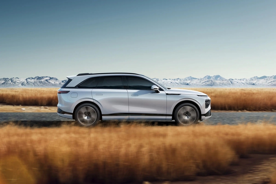 Middelgrote tot grote Xiaopeng elektrische auto 5 deuren 5 zitplaatsen Xpeng G9 Pure Electric SUV