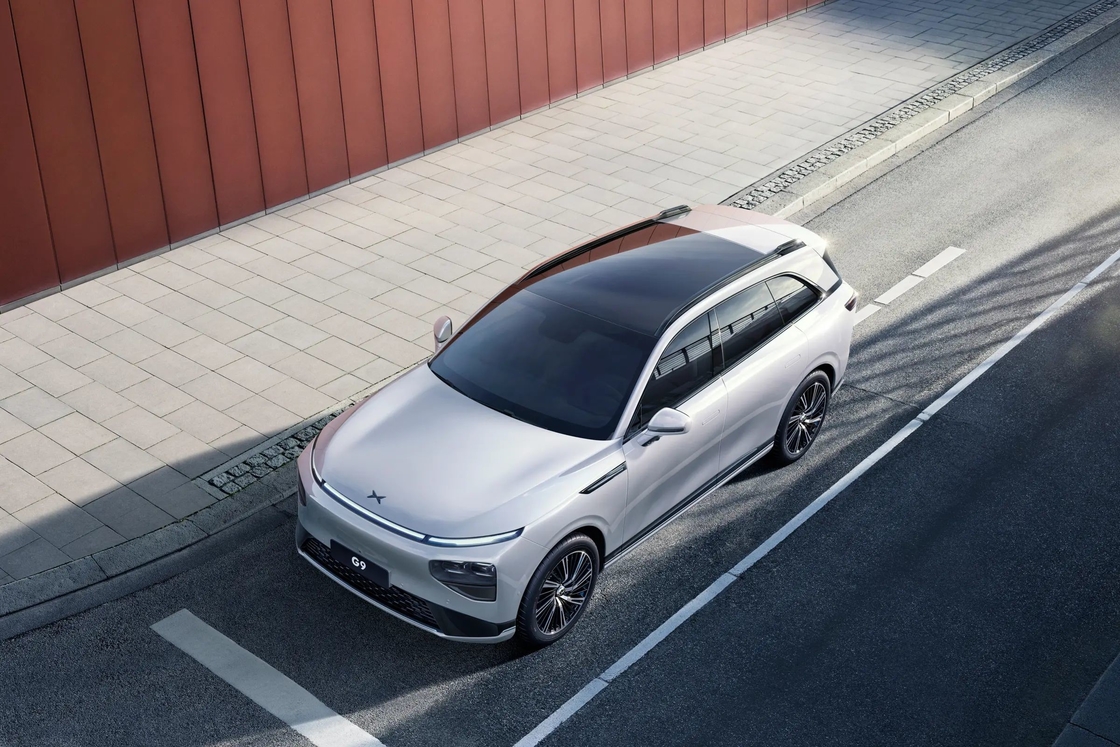 Compacte Xiaopeng elektrische auto SUV 5 deuren 5 zitplaatsen Xpeng G9 elektrische auto