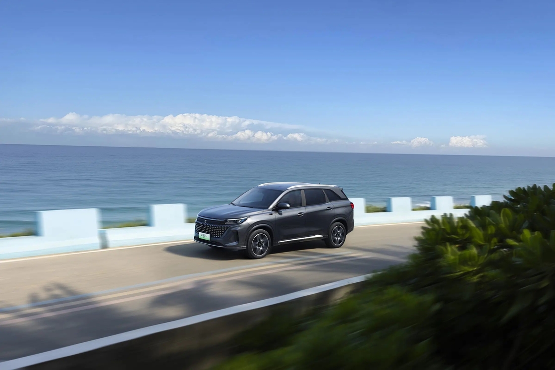 Moderne ontwerp Middengrote E5 Seres Elektrische auto / All Wheel Drive EV SUV
