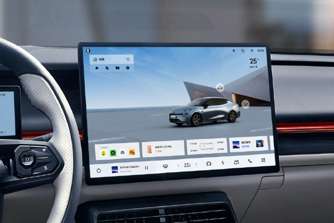 Mid Size 126km Lynk & Co Elektrische auto Lang batterijduur Lynk Co 07 2024 Model Em-P