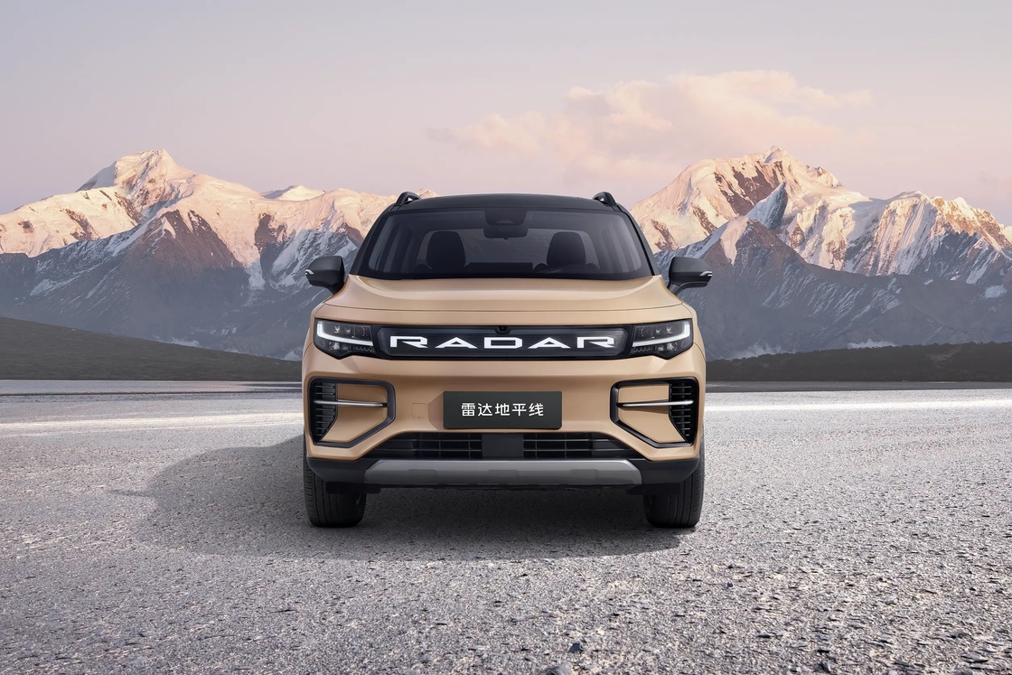 Compact Geely Electric Car 5 deuren 5 zitplaatsen Sedan Type Geely Radar 6