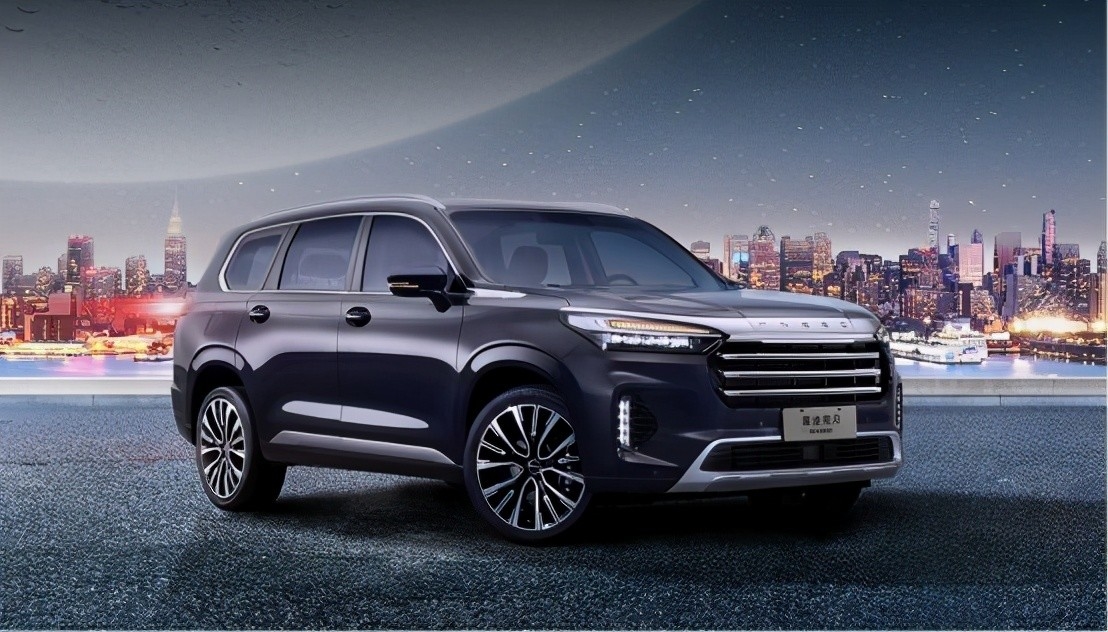 195km/h Max Speed Chery Benzinauto 5 deuren 7 zitplaatsen EXEED VX SUV