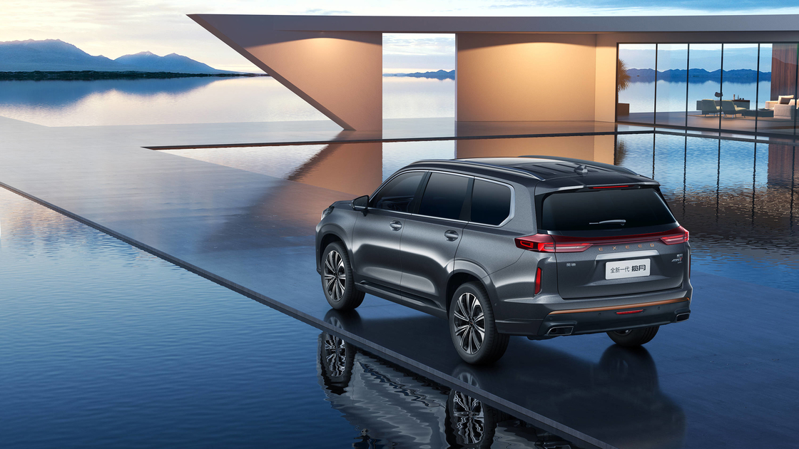 195km/h Max Speed Chery Benzinauto 5 deuren 7 zitplaatsen EXEED VX SUV