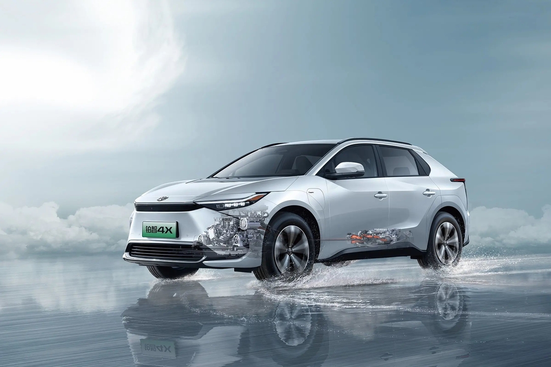 Hybride Toyota Bz 4X SUV Electric voor milieubewuste consumenten en buitenliefhebbers