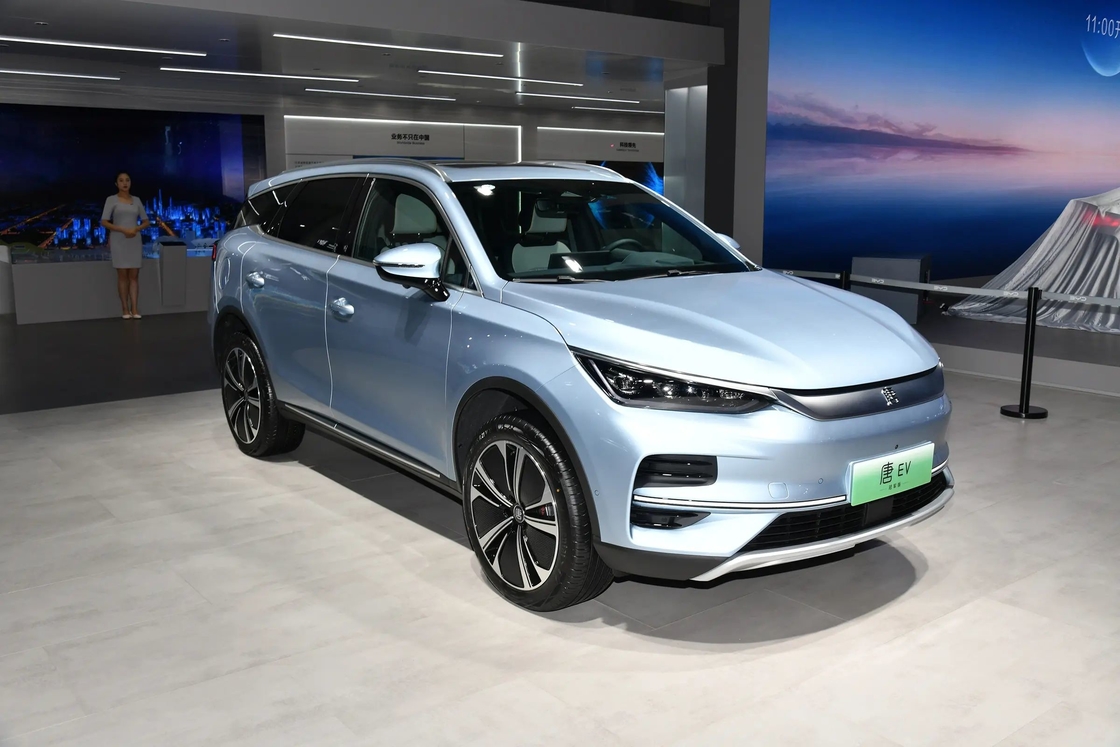 Luxe BYD Tang Electric Car EV 185Km/H Links Rijden Plug In Hybrid SUV