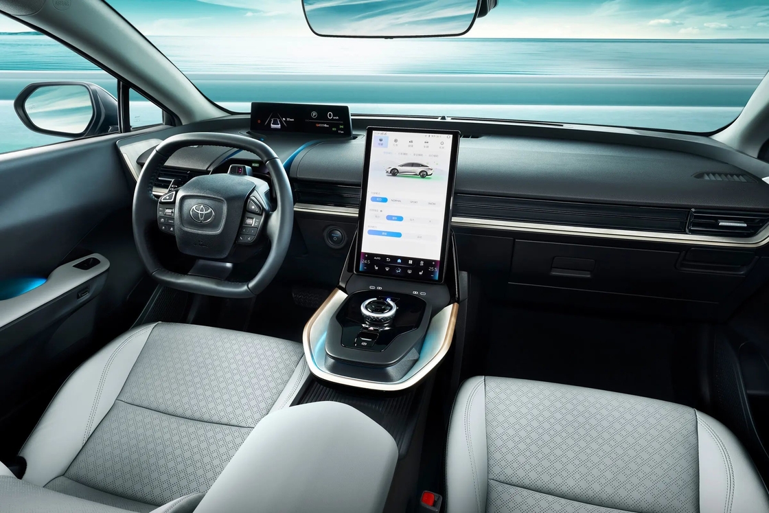 Midsize Toyota Electric Sedan 517km Elite PRO Pure Electric Toyota Bz3 EV