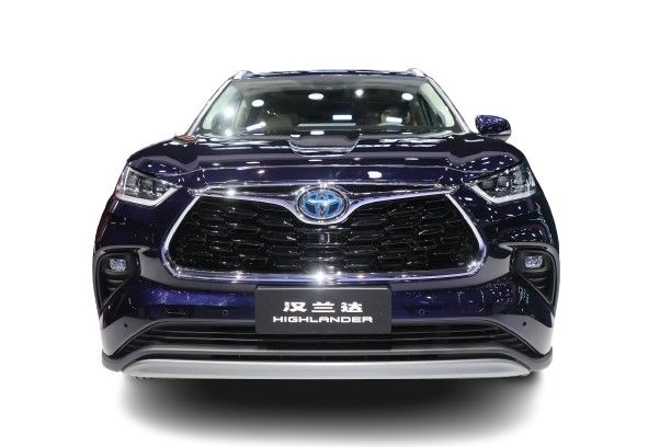 4 deuren 5 zitplaatsen Toyota Highlander Auto met brandstof Turbocharged Power And Hybrid System