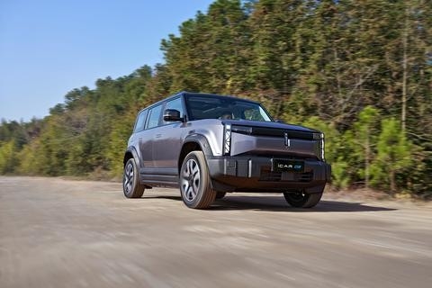 150 km/uur Links stuur Chery Elektrische auto iCAR 03 Met comfortabele rijervaring