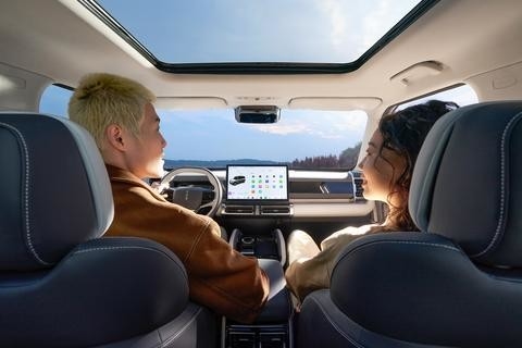 150 km/uur Links stuur Chery Elektrische auto iCAR 03 Met comfortabele rijervaring