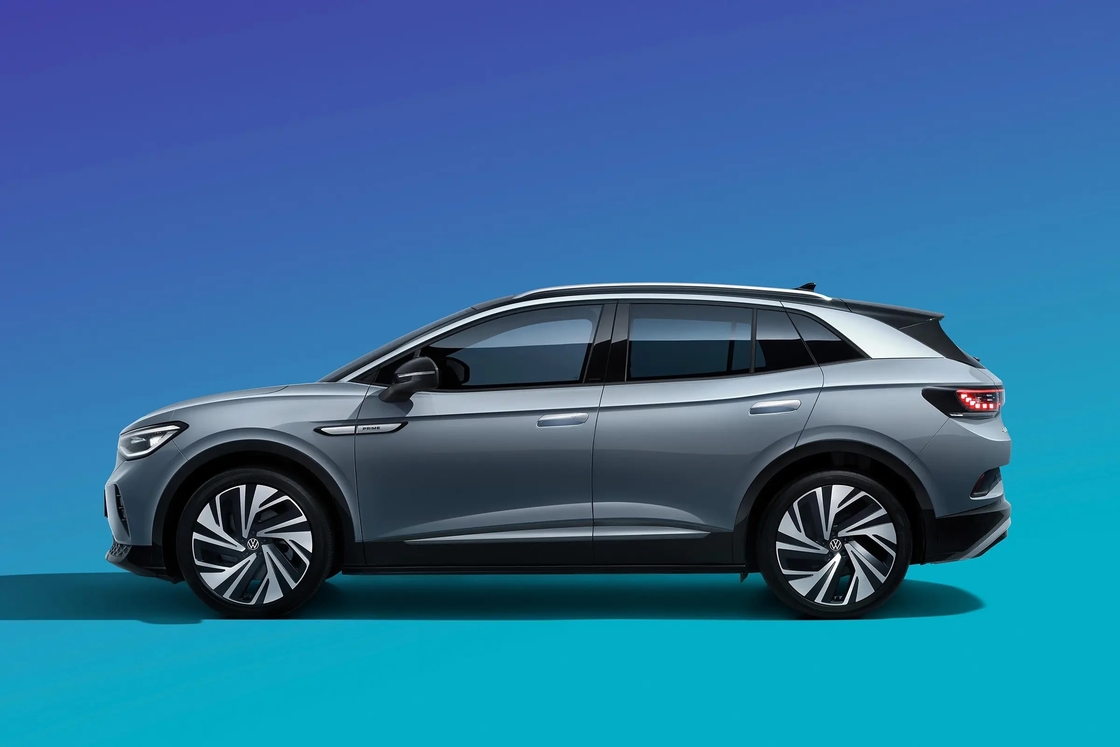 Volkswagen elektrische auto ID6 SUV 7 zitplaatsen ID 6 Crozz PRO elektrische auto's met gladde lijnen en technologie