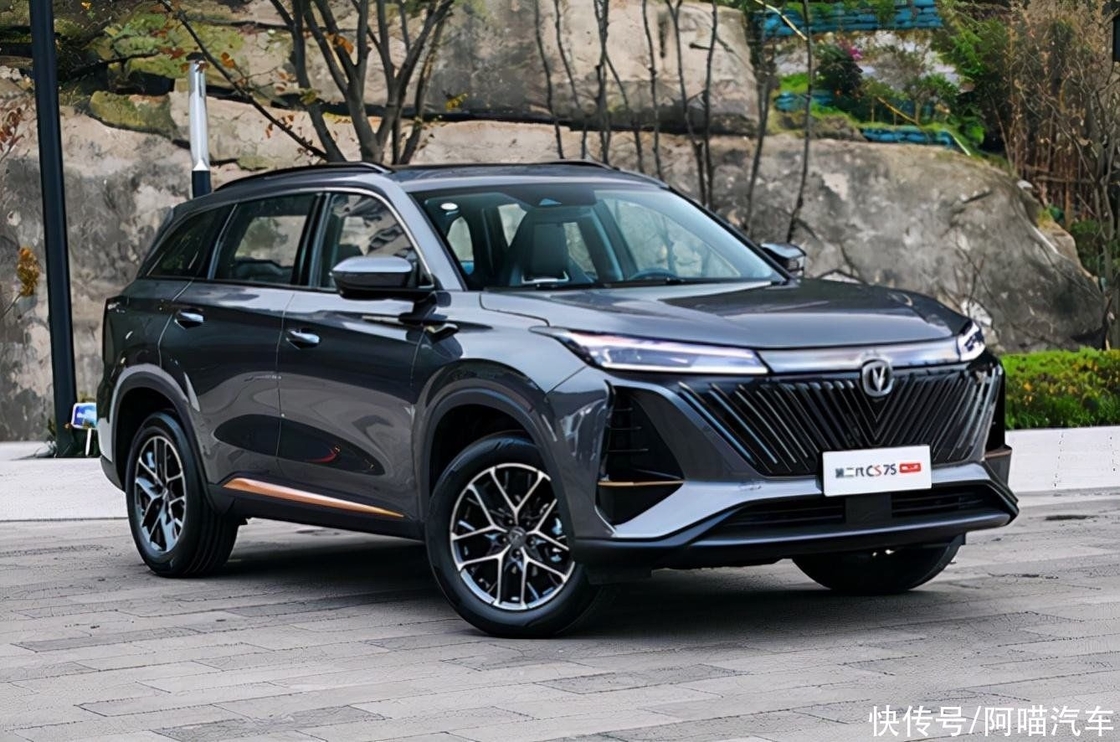 200 km/h Middengrote Changan benzine auto benzine energie type Changan CS75 Plus