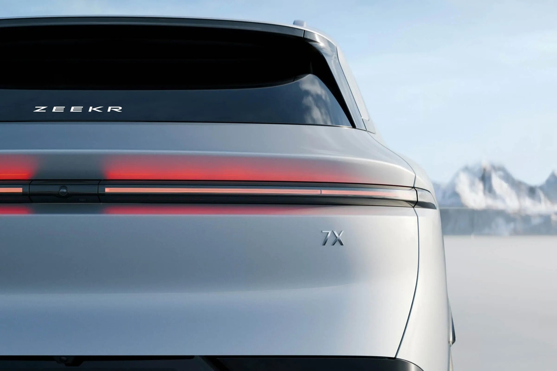 Zeekr 7X 2025 2wd 75kwh RWD 4deur 5seater Nieuwe elektrische SUV Auto Pure elektrische auto voor volwassenen