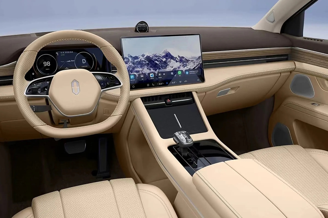 2024 Aito Wenjie M7 zuiver elektrische auto Luxe SUV voertuig 1.5T lange afstand AITO M5 M7 M9 op voorraad