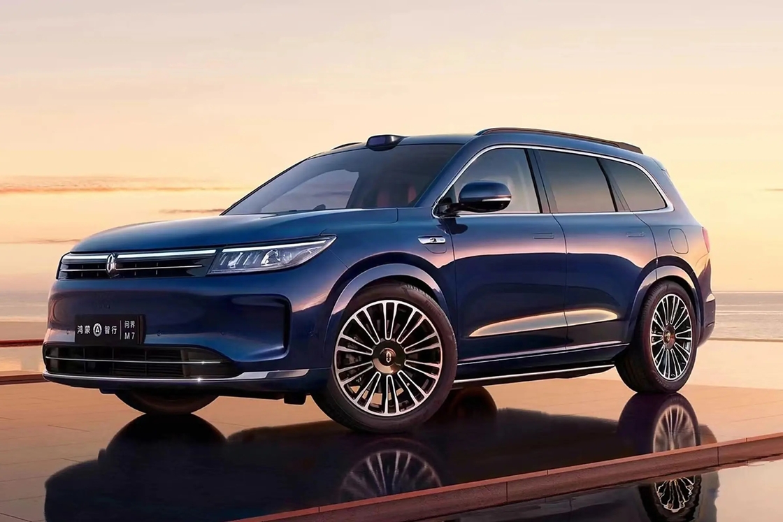 2024 AITO automobile-AITO M7 1.5T achtersteun Plus versie 5 zitplaatsen 240km auto voertuigen ev auto gebruikte auto's
