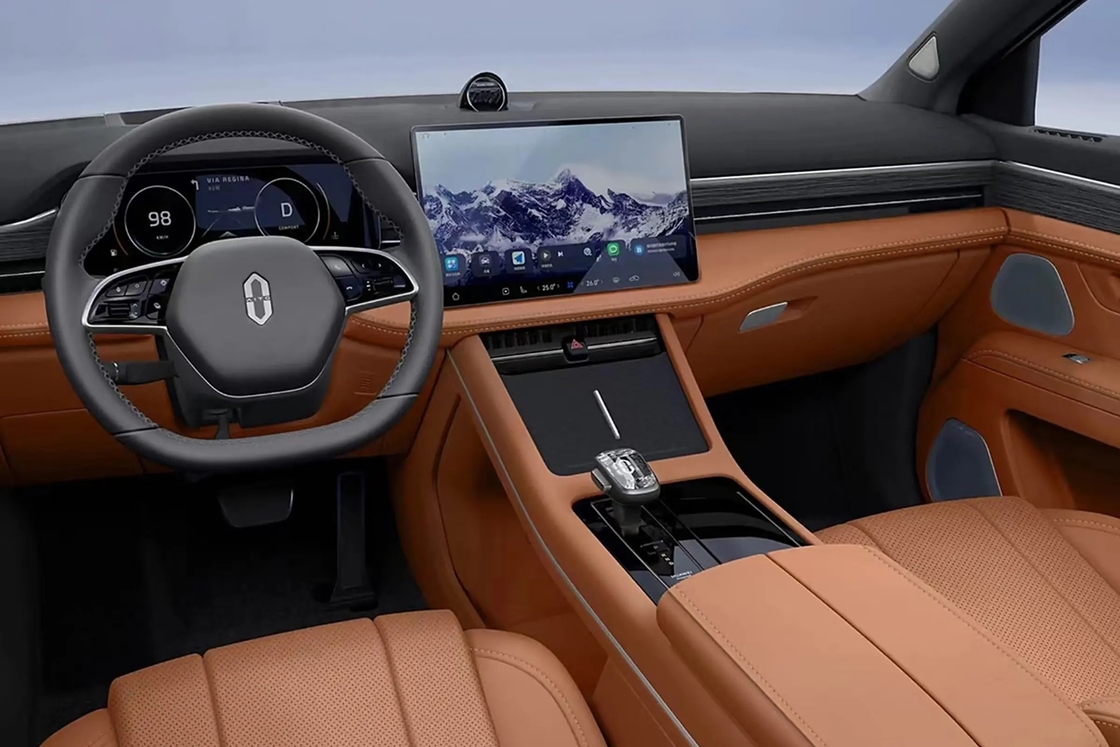 2024 Aito Wenjie M7 zuiver elektrische auto Luxe SUV voertuig 1.5T lange afstand AITO M5 M7 M9 op voorraad