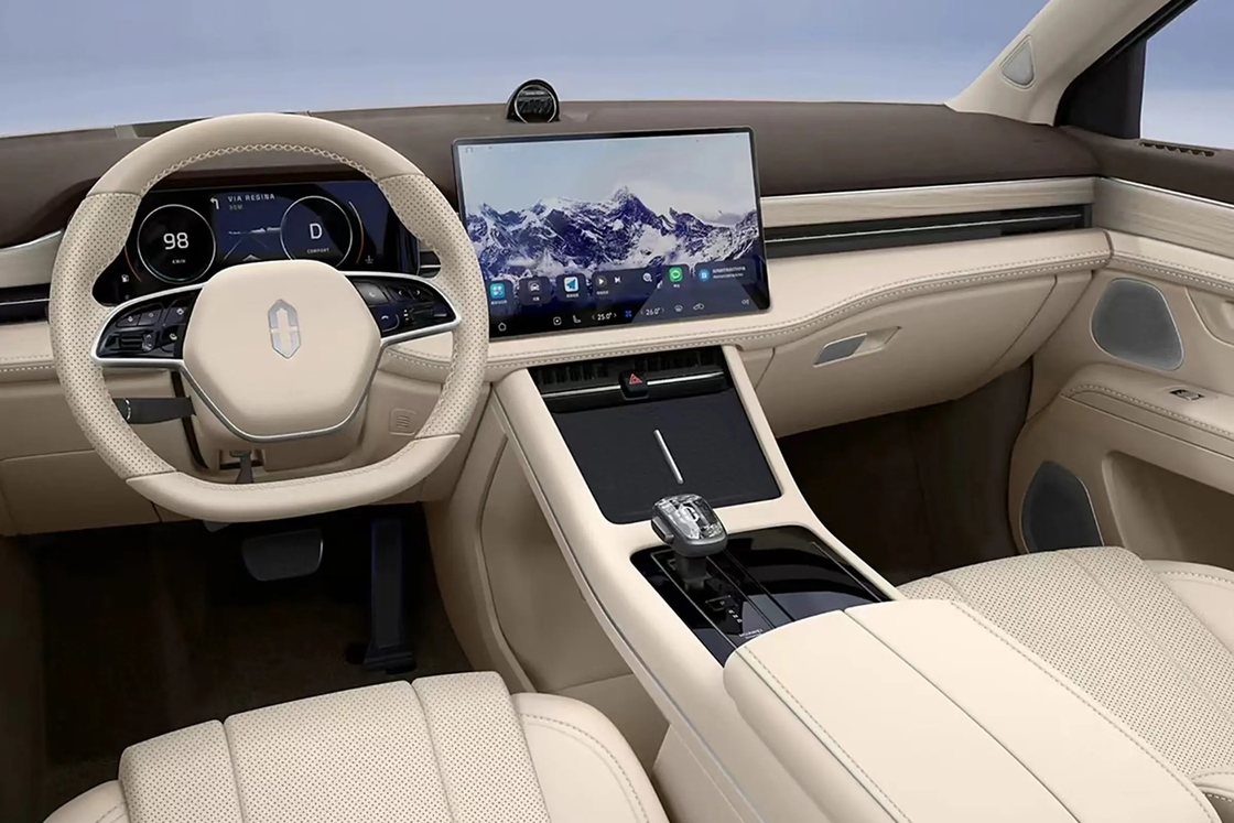 2024 Aito Wenjie M7 zuiver elektrische auto Luxe SUV voertuig 1.5T lange afstand AITO M5 M7 M9 op voorraad