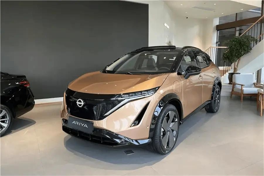 Engelse versie DC Fast Charge High Speed Motor Ariya Intelligent Luxury SUV Pure Electric Car