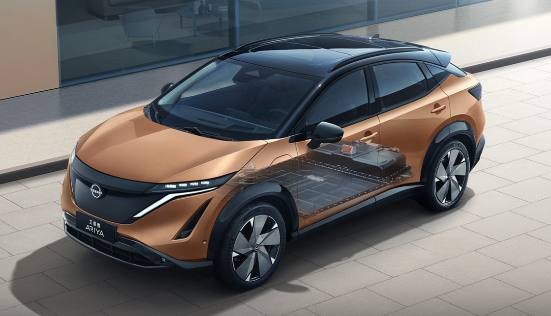 Engelse versie DC Fast Charge High Speed Motor Ariya Intelligent Luxury SUV Pure Electric Car