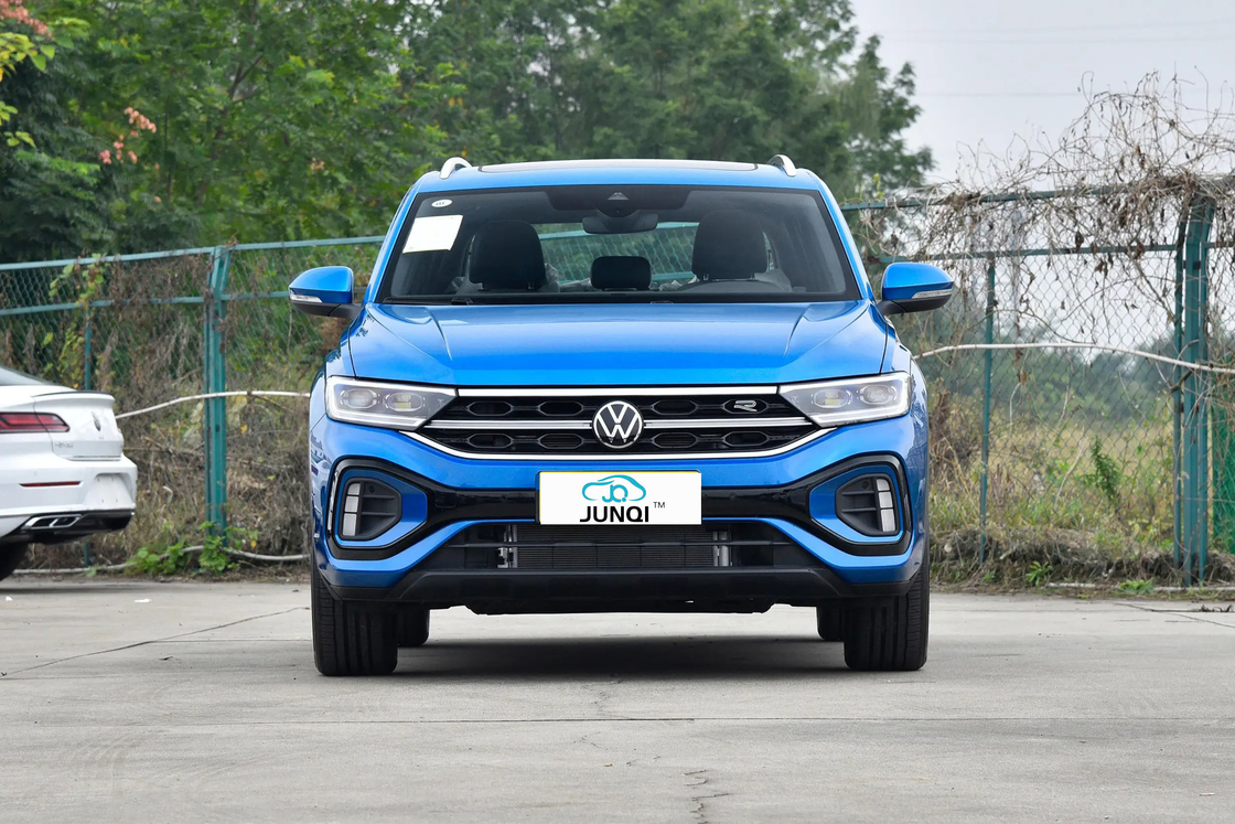 Warm te koop 2024 Gebruikte VW T-Roc 280 Tsi Compact SUV Benzinevoertuig 1.4t Benzinevoertuig Maximale snelheid 200 Km/H 5 zitplaatsen Auto